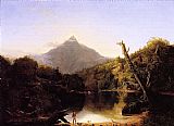 Thomas Cole Famous Paintings - Mount Chocorua New Hampshire